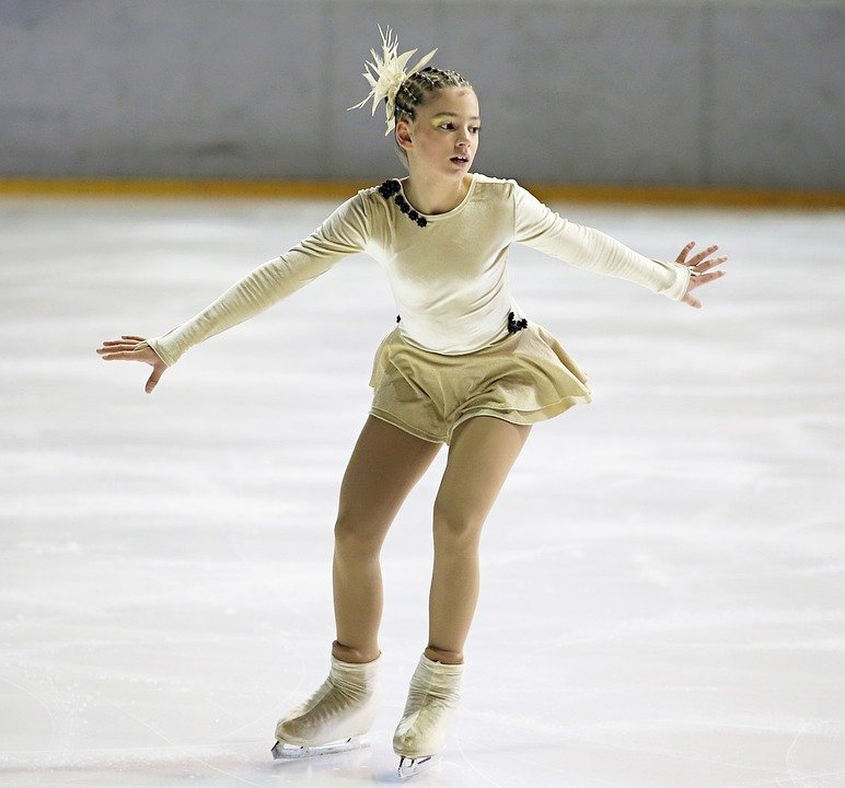 Ice Skating - Stand tall!